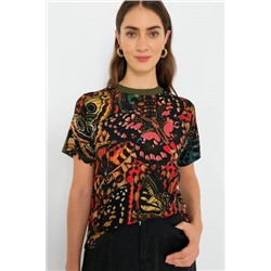 Camiseta algodón y viscosa