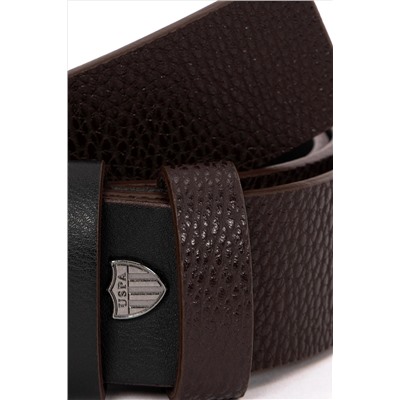 Erkek Çift Taraflı Kahverengi Kemer