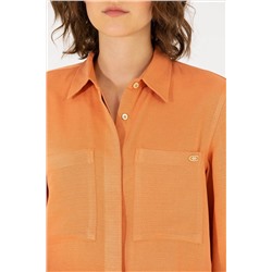 Kadın Kiremit Dokuma Elbise