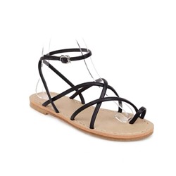 Босоножки на плоской подошве☀️  Большие размеры