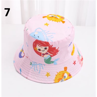 Хлопковая панама для мальчиков и девочек. 8 разных расцветок