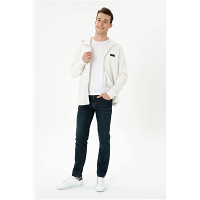 Erkek Koyu Mavi Jean Pantolon