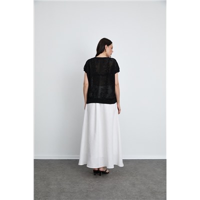 KZK13988  Джемпер черный