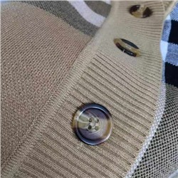 Женский удлинённый кардиган в клетку   Burberr*y