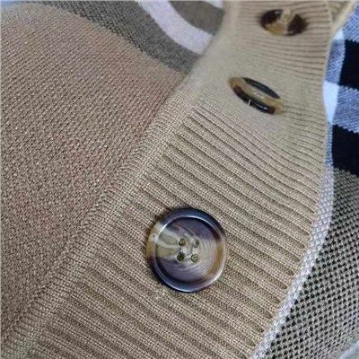 Женский удлинённый кардиган в клетку   Burberr*y