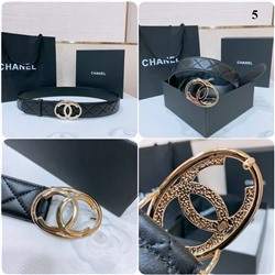 Женский ремень Chane*l 🖤 (натуральная кожа)