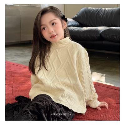 Свитер для девочек. Тренд 2026