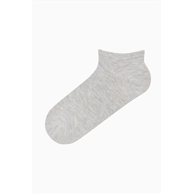 Penti Mixed Pattern Siyah Gri 5li Patik Çorap