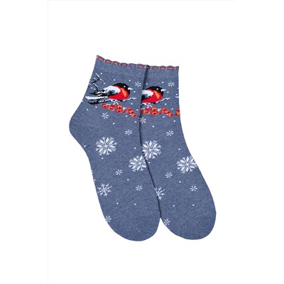 Носки женские Снегири (набор 3 пары)
