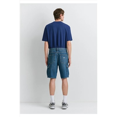 Mavi Hamburg Mv91 Street İndigo Mavisi Jean Şort 0410681-89815