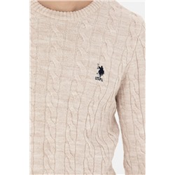 Erkek Krem Melanj Kazak