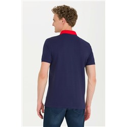 Erkek Lacivert Polo Yaka Tişört