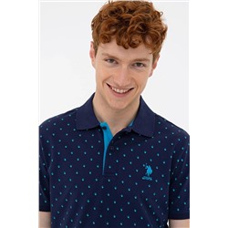 Erkek Lacivert Polo Yaka Tişört