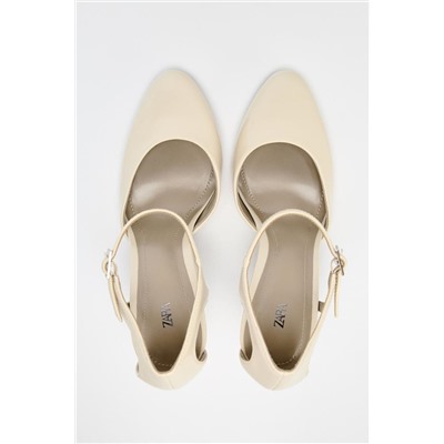 HEELED SHOES WITH STRAP