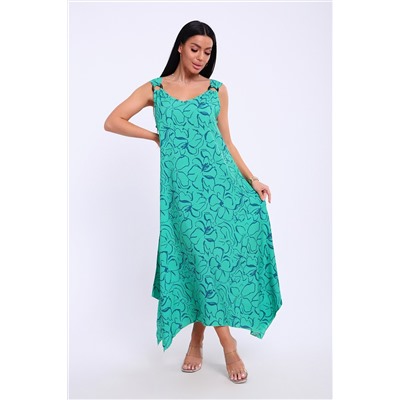 Сарафан летний больших размеров пляжный домашний 5739