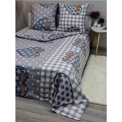 КПБ 1,5 сп бязь 120гр/м2  Текстильная коллекция  Катарина