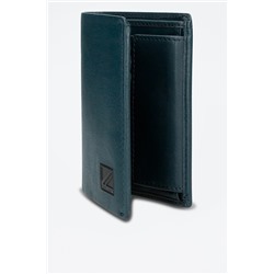 Cartera de piel Chief Índigo