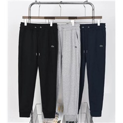 Мужские осенние простые хлопковые брюки ЛАКОСТ*Е