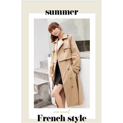 Женский хлопковый тренч   VeroMod*a