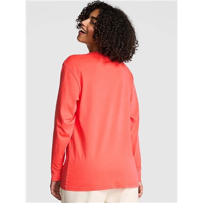 Campus Cotton Long-Sleeve Tee