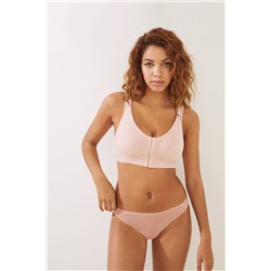 NATURAL Sujetador postoperatorio algodón rosa