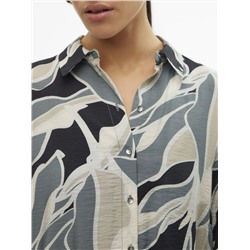 Лёгкий комплект женской одежды с принтом из жатой ткани ✔️Ver*o mod*a На оф.сайте одна рубашка стоит 39,99€