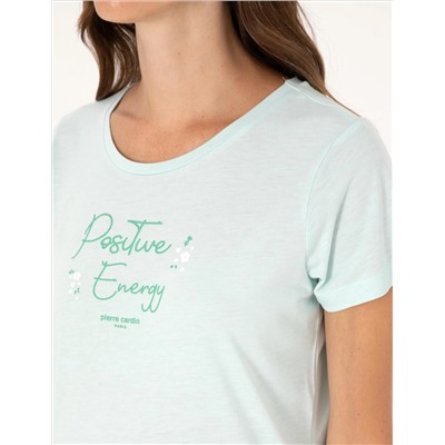 Mint Kısakollu Şort Pijama Takımı