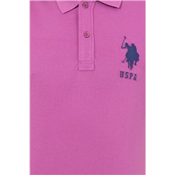 Erkek Menekşe Polo Yaka Tişört