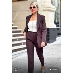 Костюм коричневый