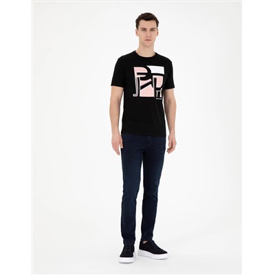 Siyah Slim Fit Tişört