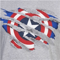 Captain America MARVEL Torn Herren T-Shirt FBMTS200SPO