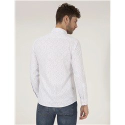 Pembe Slim Fit Uzun Kollu Gömlek