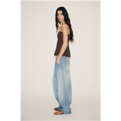 SATIN-EFFECT SLINGBACK SHOES