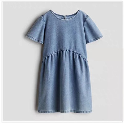 Детское платье из тонкого джерси под джинс H*M 🖤❤️ Цена на оф.сайте 3570₽