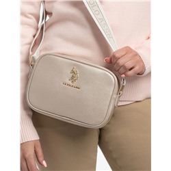 CLASSIC ZIP METALLIC CROSSBODY BAG