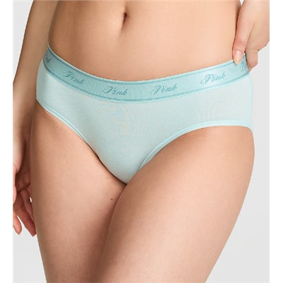 PINK Logo Cotton Hiphugger Panty
