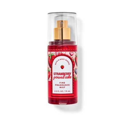 Strawberry Pound Cake Travel Size Fine Fragrance Mist