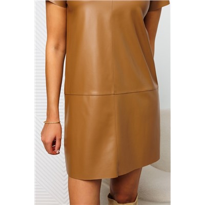 Платье из экокожи 200-1