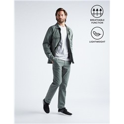 Reflector Technical Overshirt, Men, Dark Green