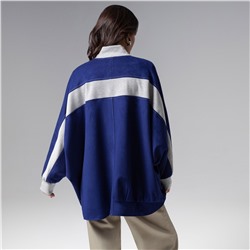 Бомбер объемного кроя с карманами, Стильное вложение (oversize, L-XL)