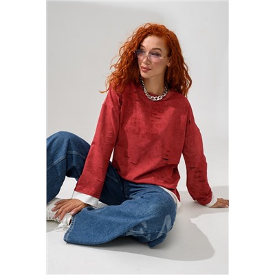 7489W лонгслив женский