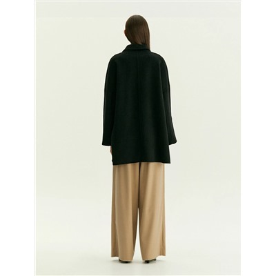 Полупальто-халат из шерсти, R136/agato