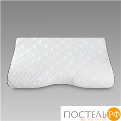 TOGAS Подушка СИРИУС анатомическая (61х40х12/6,5/8), 1пр., 1550 г, полиуретан с бамбуковым углём