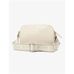CLASSIC ZIP METALLIC CROSSBODY BAG