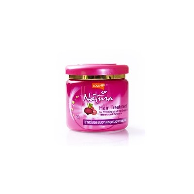 Маска для лечения волос с экстрактом свеклы 250 гр / Lolane Natura Hair treatment beet root 250 g