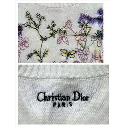 Очень красивый и нежный свитер с вышивкой 💐 Christia*n Dio*r