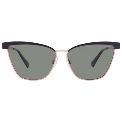 Polaroid  Polarized Green Cat Eye Ladies Sunglasses