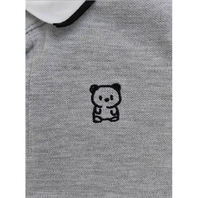 Рубашка поло с короткими рукавами для мальчиков 2025