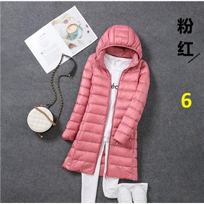 Легкая женская куртка на пуху