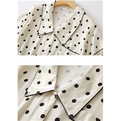 Летняя пижама в горох ОЙШ*О